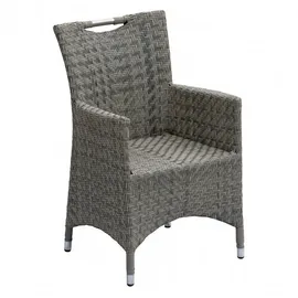 INKOSPOR Inko Gartenstuhl Kent 59 x 57 x 89 cm grau 6 St.