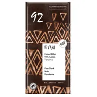 Cacao 92% Feine Bitter Schokolade Panama bio (80g)