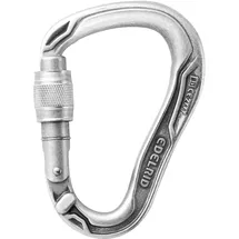 Edelrid HMS Bullet Screw Eco HMS-Karabiner Grau