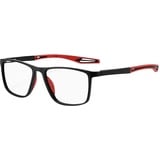 Herren Lesebrille, Rutschfeste Lesebrille, Anti-Blaulicht Lesebrille, Leichte modische Lesebrille für Männer und Frauen, Outdoor-Lesen, 1 Paar (1.0 X, Schwarz/Rot)