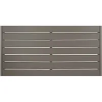 Andrewex Sichtschutzzaunelement Faro Grau lackiert 90 cm x 180 cm