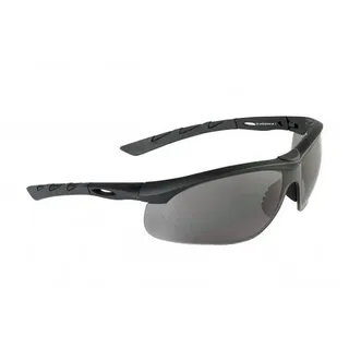 SWISS EYE® Arbeitsschutzbrille SwissEye Lancer Smoke Schutzbrille, (1St), Anti-Fog-Beschichtung, Anti-Scratch-Beschichtung schwarz