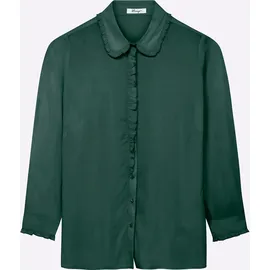 sheego Rüschenbluse Sheego moos 40