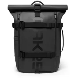 OAK25 Luminite Rolltop Rucksack Schwarz