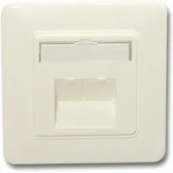 KERPEN DATACOM Keystone-Wanddose 2-fach RAL9010 LKD9ZQ010110000