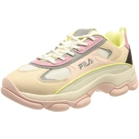 Fila Damen Strada Lucid wmn Sneaker, Oyster Gray-Peach Whip, 39 EU