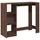 vidaXL Bartisch mit Regal 124 x 46 x 103,5 cm Braun Eiche