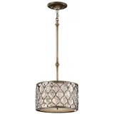 Elstead Lighting Pendellampe 1 rund silber