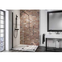 Schulte Alexa Style 2.0 Walk-In 120 x 200 cm Rollen unten Black Style D367351206850026