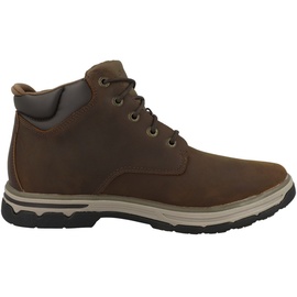 SKECHERS Herren Segment 2.0 Brogden Chukka-Stiefel, Desert Leather, 40