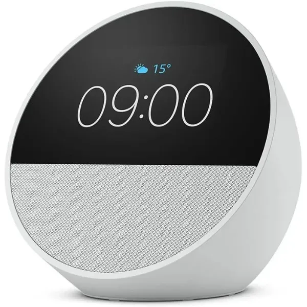 Amazon Echo Spot Smart-Display LCD 2,8 kabellos - Weiß