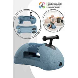 Scoot and Ride My First 3in1 Babyroller / Babyrutscher, Farbe: steel