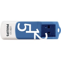 Philips Vivid blau 512GB, USB-A 3.0 (FM51FD001B/00)