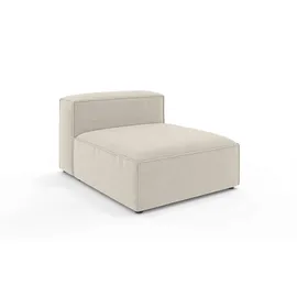 OTTO home Chaiselongue Polyester 1-Sitzer Beige