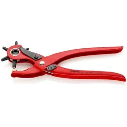 Revolverlochzange 90 70 220 EAN rot pulverbeschichtet ohne Hülle 220mm - rot