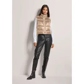 Madeleine Sommerweste mit Glanz-Finish in beige, | Gr.: 42
