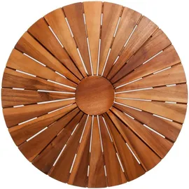 CASARIA Sunrise Gartentisch Ø 70,5 x 71,5 cm braun