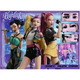 Ravensburger Kinderpuzzle 100 XXL Teile - KPop Demon Hunters - Happy fans, happy Honmoon!