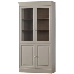 Vitrine Chow aus Kiefernholz, 4 Türen