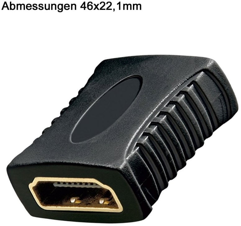 HDMI Adapter HDMITM A-Buchse auf HDMITM A-Buchse