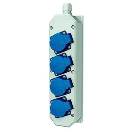Mennekes Steckdosenleiste 4-fach IP44 Blau 1 St.
