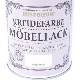RUST-OLEUM Kreidefarbe Möbellack Antikweiß Matt 0,75 l