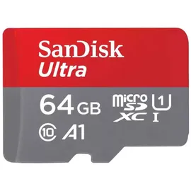 SanDisk Ultra microSDXC 64GB + 2 Pack + SD Adapter