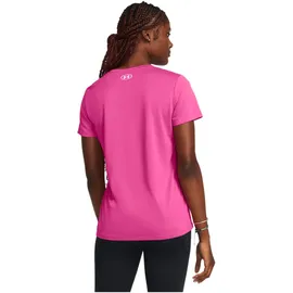 Under Armour Tech T-Shirt Damen 652 rebel pink/white L