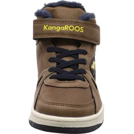 KangaROOS K-CP Kalley II EV Sneaker, Coffee Dk Navy, 31 EU