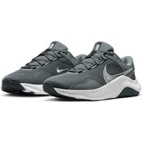 Nike Legend Essential 3 Sneaker, Smoke Grey/White-DK Smoke Grey, 44 EU - 44 EU