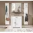 Innostyle Garderobenset Jasmin 223 x 204 x 41 cm Weiß