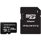 ARCANITE microSDXC 256 GB Class 10 UHS-I U3 + SD-Adapter