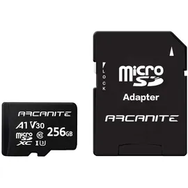 ARCANITE microSDXC 256 GB Class 10 UHS-I U3 + SD-Adapter