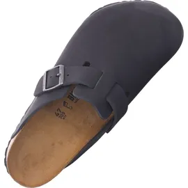 Birkenstock Boston Nubukleder geölt schwarz 37