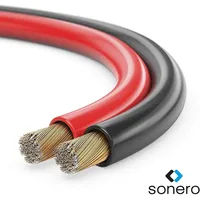 Sonero Lautsprecherkabel 2x1,5mm2, CCA 10,0m, rot/schwarz