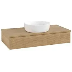 Villeroy & Boch Antao Waschtischunterschrank 1000x190x500mm K09111HN mit Struktur FK/AP: HN/1