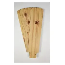 igoto Ursa 132 cm Deckenventilator weiß/pinie mit Licht inkl. Fernbedienung