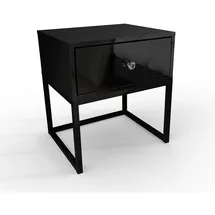lookway Nachtschrank BLANCO Loft 45 x 53 x 37 cm Schwarz
