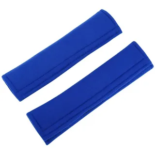 2pcs / Set Auto Gurt Auflage Abdeckung weiches Auto Sicherheitsgurt Bügel Schulter Auflage Universalauto Gurt Schutz Auflagen bequeme Kissen Abdeckung für Auto Gurt Rucksack Schulter Beutel(Blau)