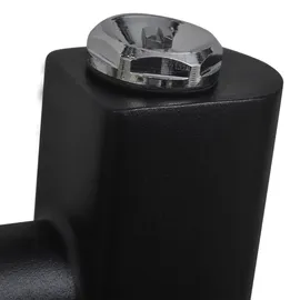 Heizkörper Handtuchheizkörper Warmwasser Gebogen 500 x 764 mm schwarz