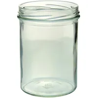 Mambocat 6er Set Sturzglas 435 ml Marmeladenglas Einmachglas Einweckglas