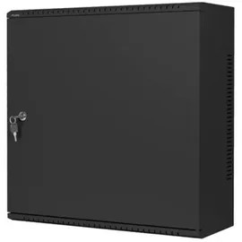 LANBERG Rack Wandschrank 19" WAF1, 6U Metalltür schwarz