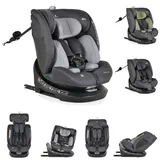 Cangaroo Draco Grauwe 40-150 cm 360° i-Size Autostoel