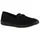 VAN HILL Damen Slip Ons Flach Strick Bequem Schuhe 216951 Schwarz 36 - 36 EU
