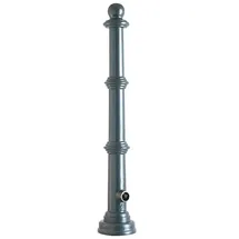 Schake Absperrpfosten Typ 495B 900 mm Anthrazit