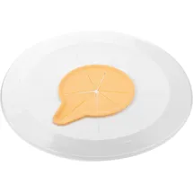 Tescoma Spritzschutzdeckel DELÍCIA - Weiß/Gelb