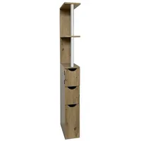 Hti-Living HTI-Living, Regal, Raumteilerregal 136 cm Thekla Artisaneiche -