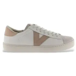 Victoria für Damen. 1126142 Berlin Leder Turnschuhe weiß (39), Wohnung, Schnürsenkel, Lässig