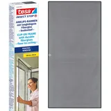 Tesa Fliegengitter Insect Stop Clip On anthrazit 1,2 x 2,4 m