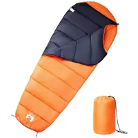 VidaXL Mumienschlafsack für Erwachsene Camping 3 Jahreszeiten